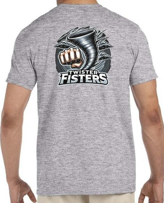 Twister Fisters T-Shirt (Front and Back)
